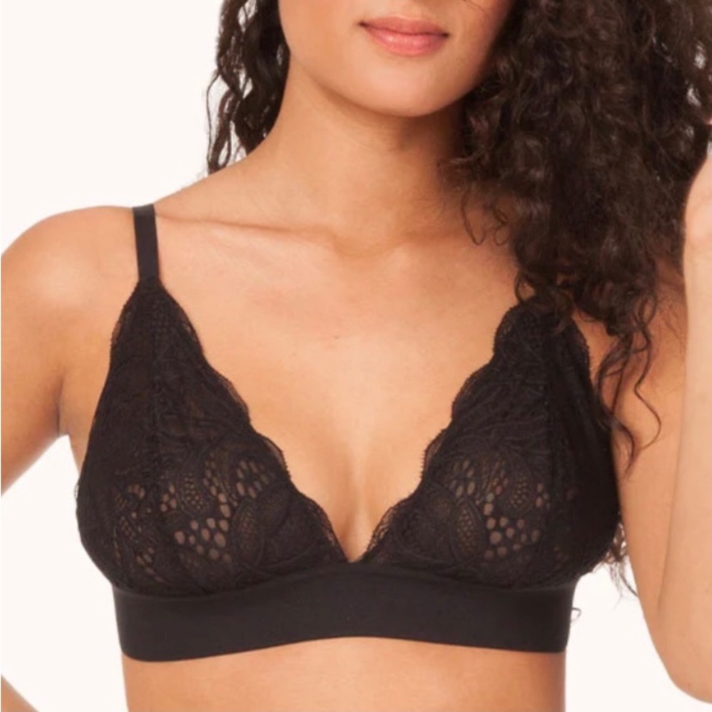 NWT Lively The Long Lined Lace Bralette - M